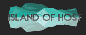 island of host logo